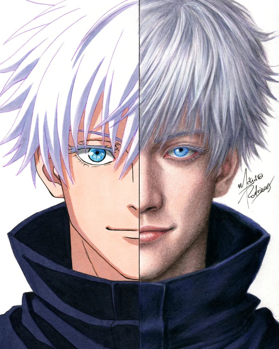 GlobeAnime's tweet photo. ANIME X REALISTIC Jujutsu Kaisen 

1. Saturo Gojo https://t.co/Ld97V0CbSP