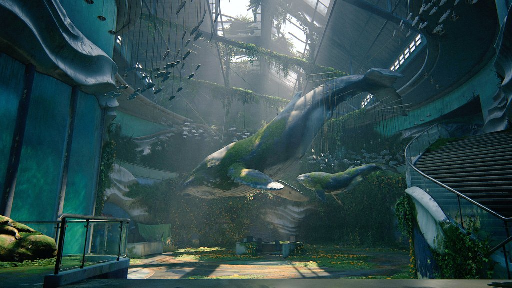 GamersWaypoint's tweet photo. A trip to the "zoo for fish" #TheLastOfUsPartIIRemastered #TheLastofUsPart2Remastered #VPRT #VirtualPhotography #PS5 https://t.co/etNcOQQvF9