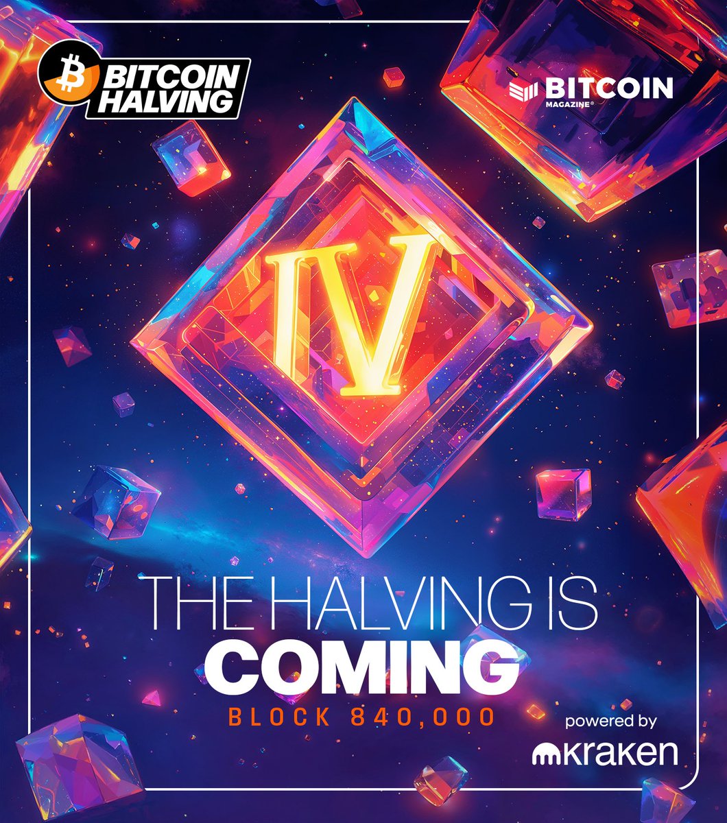 BitcoinMagazine's tweet photo. JUST IN: The #Bitcoin halving is now less than 10,000 blocks away 🔥 https://t.co/Yv87PQprtX
