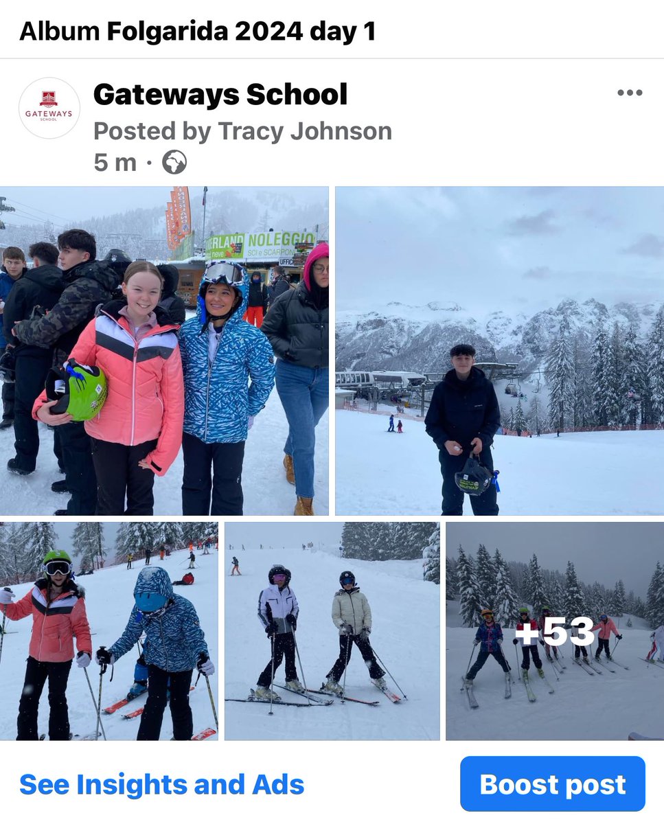 Gatewaysskitrip's tweet photo. Day 1 photos uploaded to the school Facebook page - too many to post 4 at a time here! https://t.co/Q7jhQLXkaa