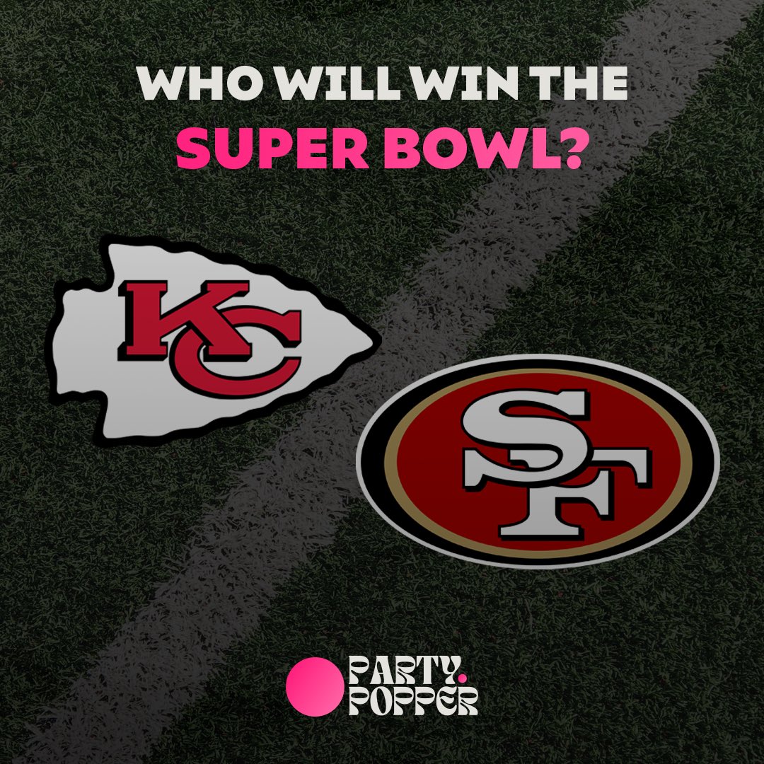 PartyPopperapp's tweet image. Who will win the Super Bowl?🏈
#superbowl #football #SuperBowl2024
