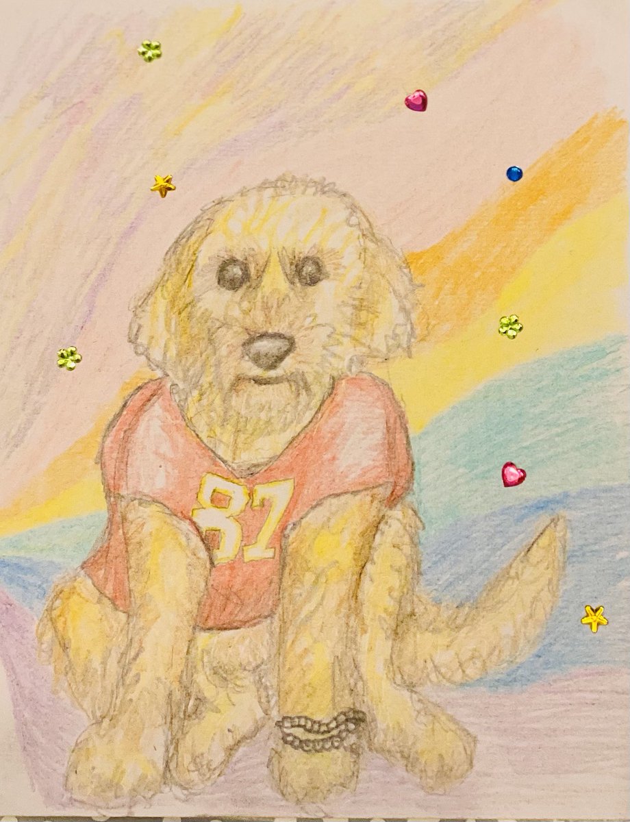LizzieJonesPens's tweet photo. Teddy is getting ready for his first Super Bowl! Is that a #friendshipBracelet? #kelce #swift #SuperBowl #SuperBowl2024 #writer #illustrator #childrensbooks #teddysAdventures https://t.co/obSCGYcv3j