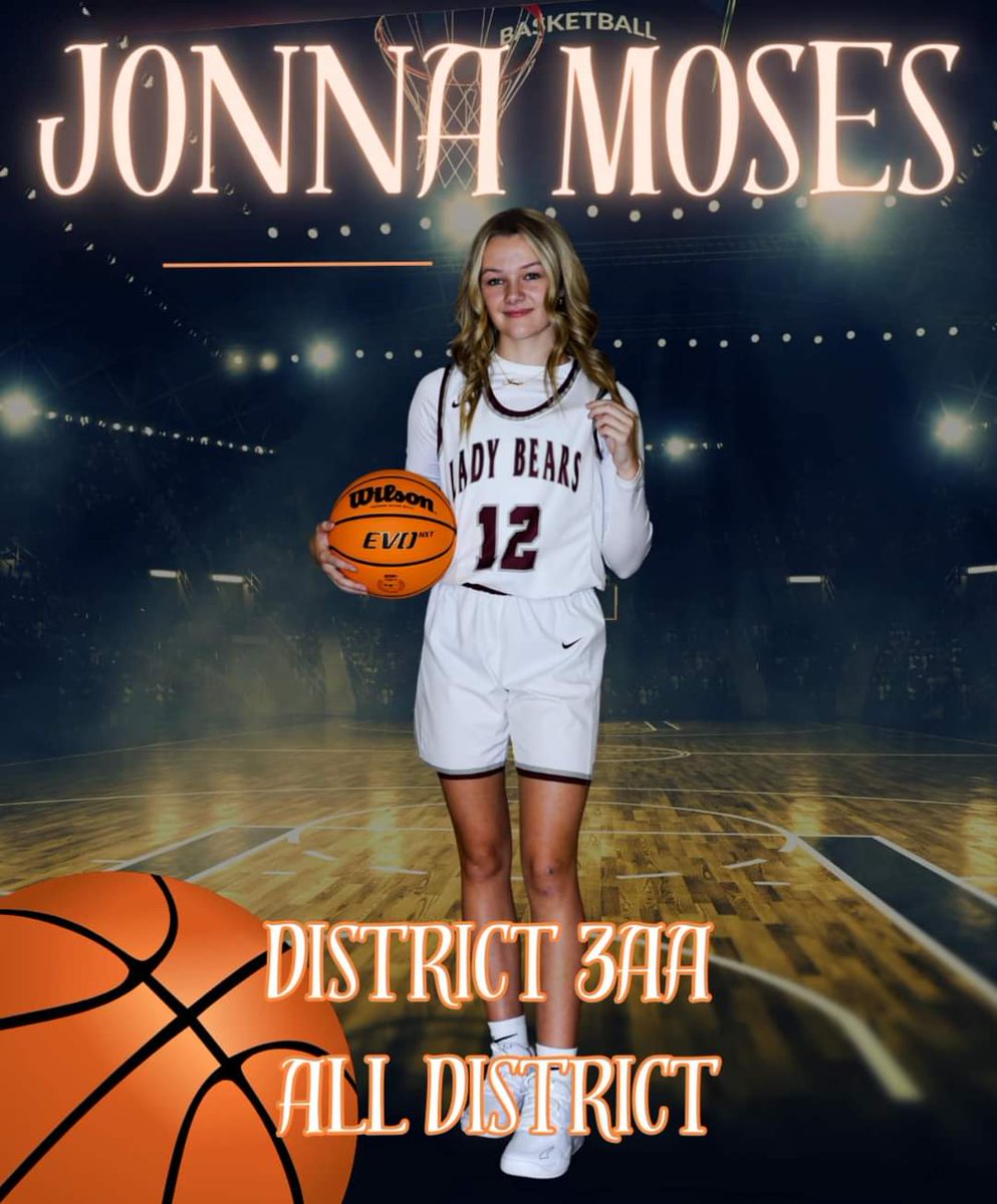 Honored and blessed to receive All District honors!! Congrats to all the other ladies who made it. Definitely some ballers in our district. 
#2XAllDistrict
#Tellicoladybears