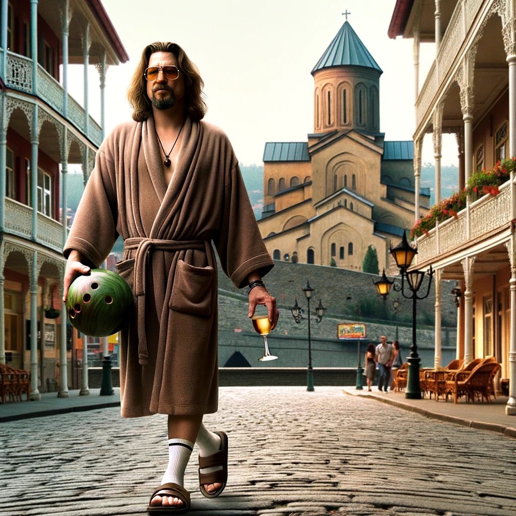 mackuzz's tweet image. В это воскресенье в Тбилиси был замечен Дюдя.