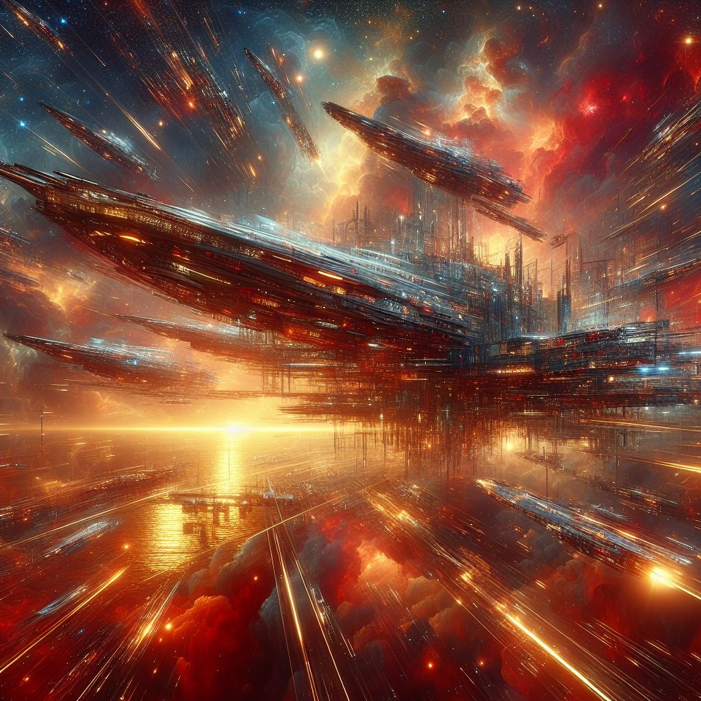 oclaro_vi's tweet photo. Chaos Star Universe
#Sciencefictionscenes #AIart #AIArtCommuity #AIArtwork #InterstellarWar #ThreeBodyConcept #dalle3art #AIart https://t.co/osdJIkJyv0