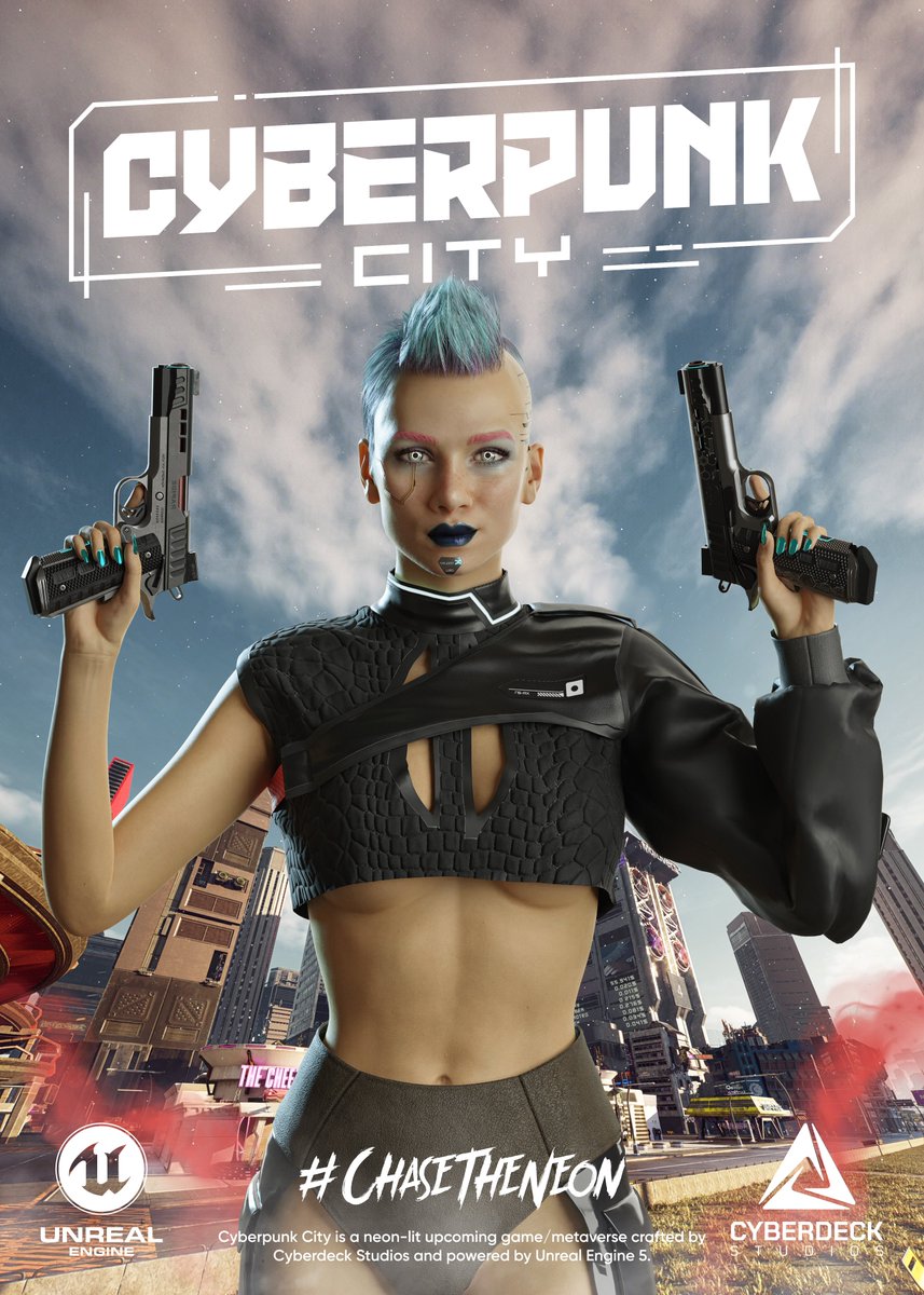 🔥Exciting News!🔥 #CyberpunkCity has introduced a mesmerizing new logo, setting the stage for our immersive game and metaverse experience. 🎮✨ Check out the revamped branding guide, along with stunning visuals featuring the fresh logo here: cyberpunkcity.com/press