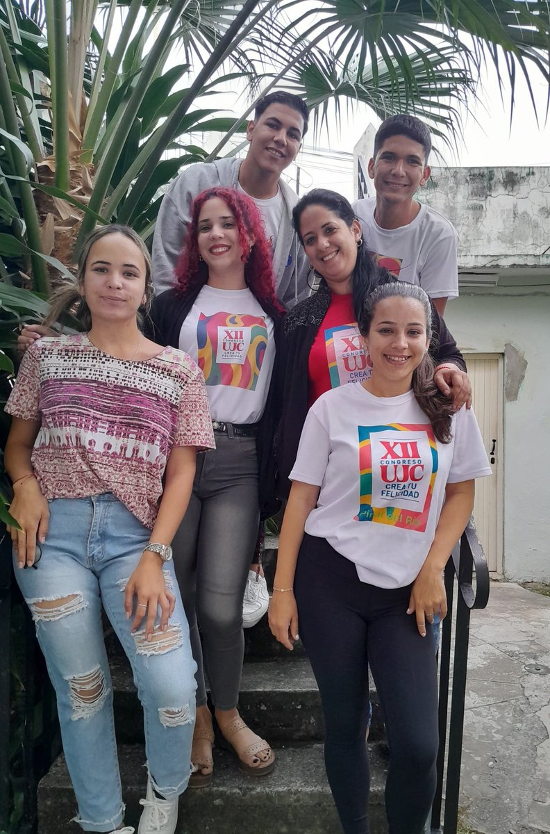 FEUCMPinar's tweet photo. Inicia hoy sesión plenaria del #ConsejoNacionalFEU y la delegación pinareña está más que lista para ello.
#FeuUCMPinar
#FeuUPR
#SomosFEU
#GenteQueSuma https://t.co/DvLiikpQ3q