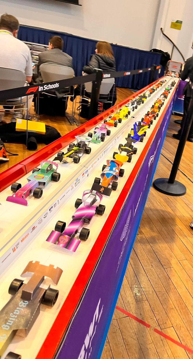 A great day <a href="/AstonUniversity/">Aston University</a> for F1inSchoolsUK. Racing our 🏎️💨, showing of our portfolios and being so brave in our presentations 👏🏻
<a href="/InMAT_/">InMAT</a>