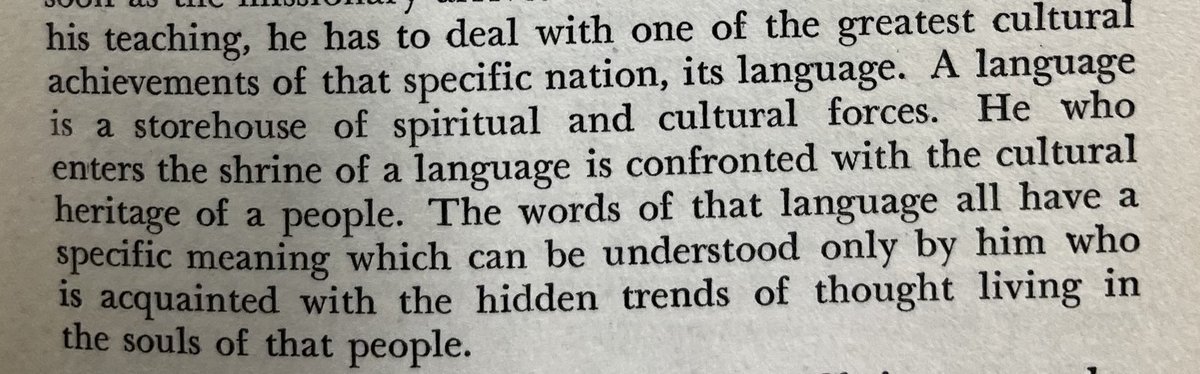 DrJamesEglinton's tweet photo. J.H. Bavinck: wherever you find a language, you find “one of the greatest cultural achievements” of those who speak it. (h/t @ma_macpherson) https://t.co/akS5ivXeVw