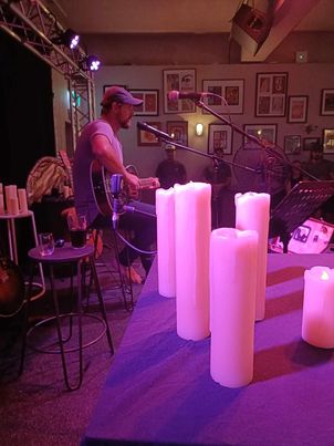 OctoberPresents's tweet photo. The response to the Eddie Vedder and Chris Cornell Acoustic tribute was amazing! Thank you to everyone who came out to the show! https://t.co/gRYD6ThGN4