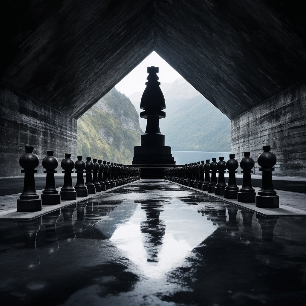 Tiwel_Spain's tweet image. ♟️ Vemos #peones por todas partes. ¡Impresionantes espacios de otro mundo!

#pawns #piezasajedrez #chessgame #chessarchitecture #surrealspaces #imaginary #architecture #tiwel