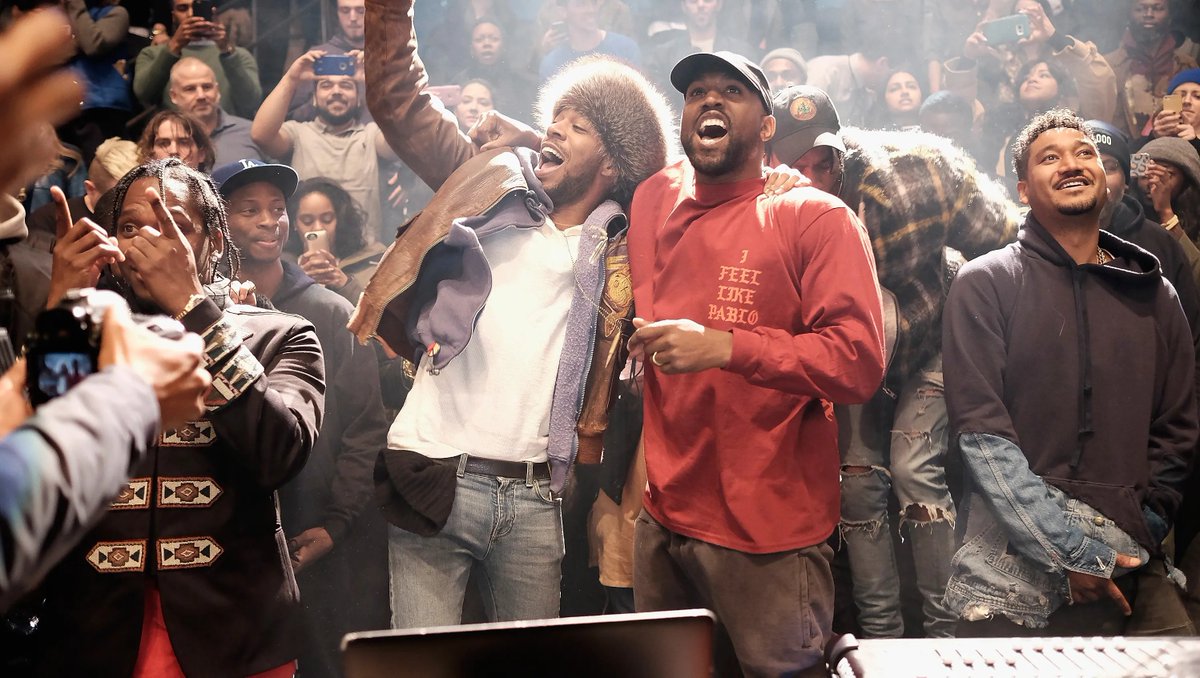 8 years ago today, Kanye West premiered 'The Life Of Pablo' during his Yeezy Season 3 show at Madison Square Garden 🗽