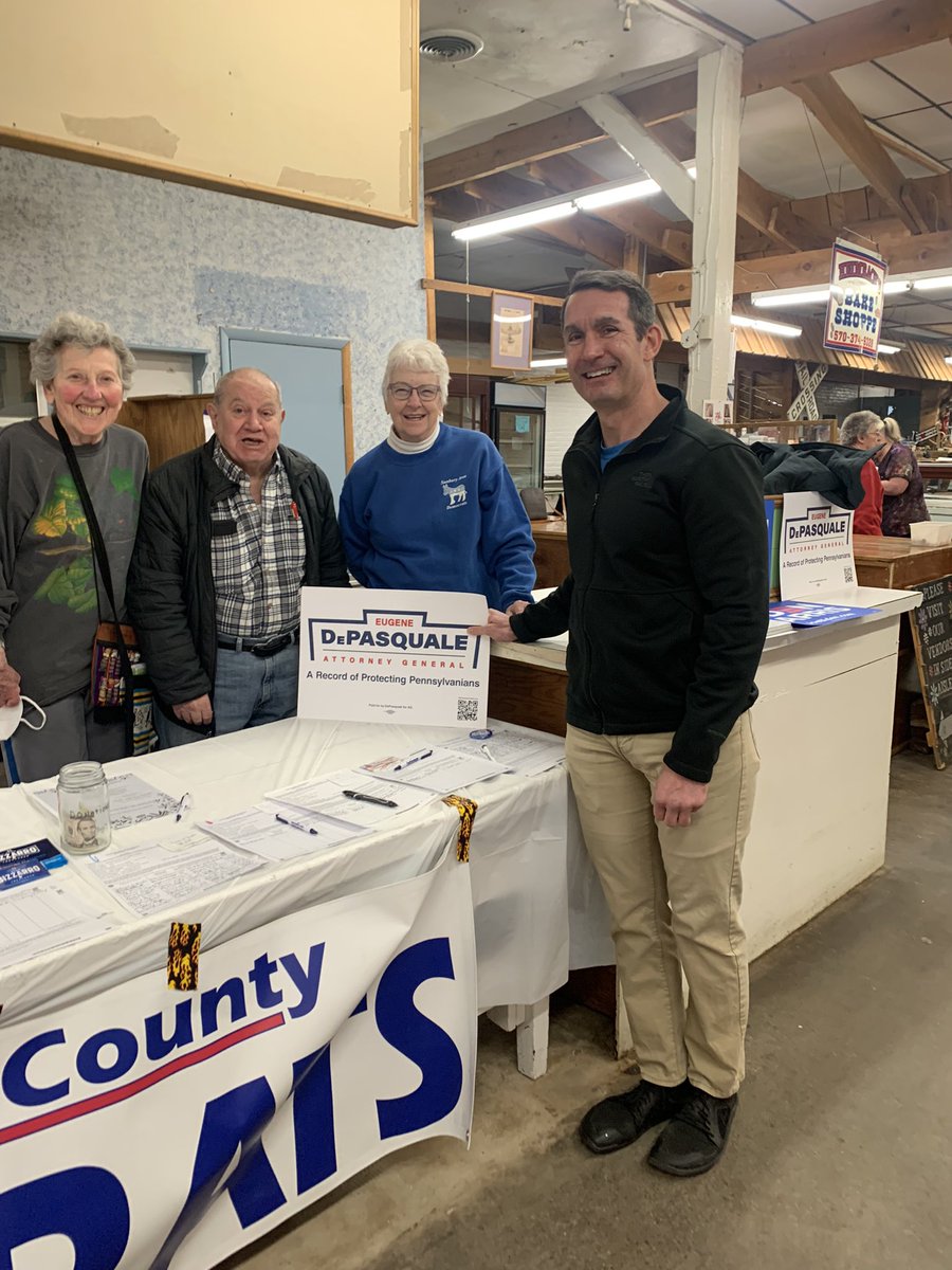 DePasqualePA's tweet photo. Well, about 7 counties and thousands more signatures in 48 hours. I appreciate all the support from people who know I have a record of protecting Pennsylvanians. #AttorneyGeneral #2024Elections https://t.co/4aYtXO48W7