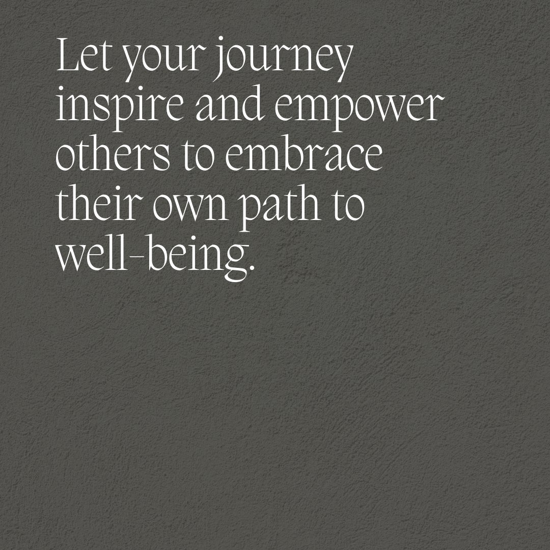 Celebrate the uniqueness of your wellness journey! Share your personal story, the challenges you've overcome, and the strategies that work for you. #UniqueWellness #InspireOthers