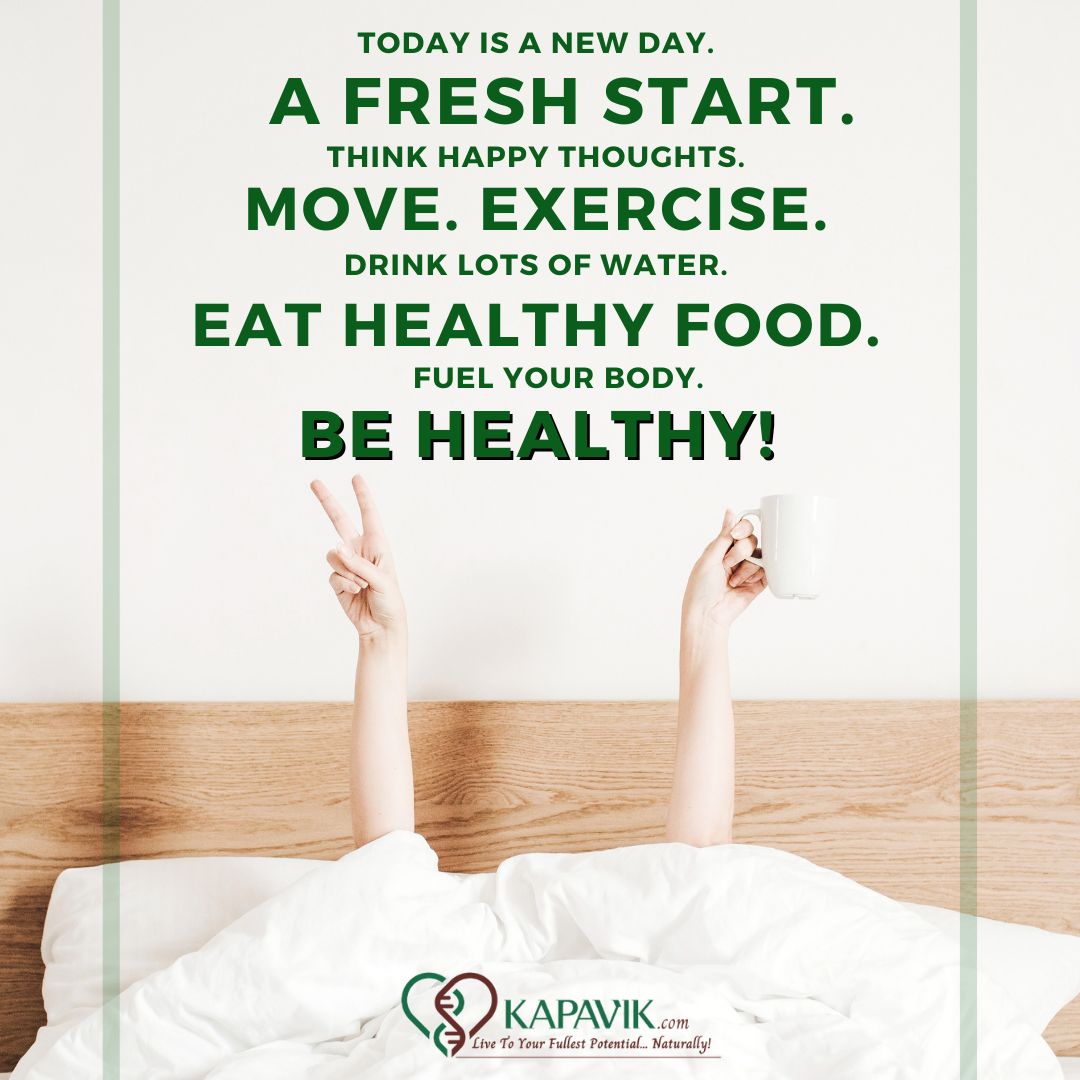 New day, new chance for a healthier you. What small step will you take today on your health journey? 📷
#FreshStart #HealthGoals #Healthandwellnesstips #DrKapavik