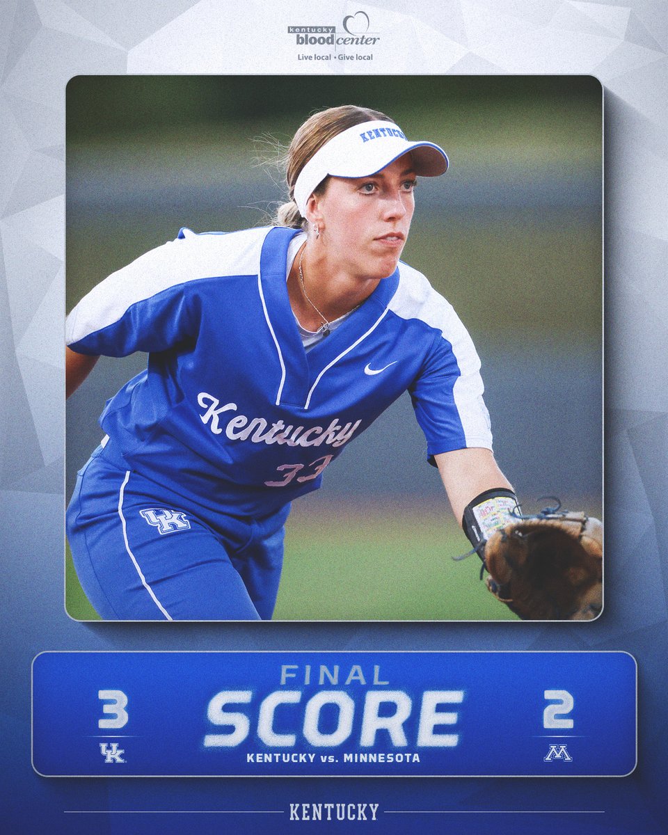 UKsoftball's tweet photo. ‼️‼️ THAT'S A WINNER ‼️‼️

Kentucky wins the game, and the 2024 Aztec Season Kick-Off Tournament!

#LevelUp x @KYBloodCenter https://t.co/vT3otIlHmB