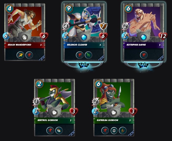 Astreon3's tweet photo. We opened 5 Gladius cases and although there were no legs or epics cards we did get a golden Captain Katie! #splinterlands #dlike #community #pob #hivegaming #hive #proofofbrain #dclub #neoxian #nftgamela #hbd #dbuzz #CryptoDBuzz #splintertalk #HIVE #DBuzz https://t.co/wyFVZRNKqF