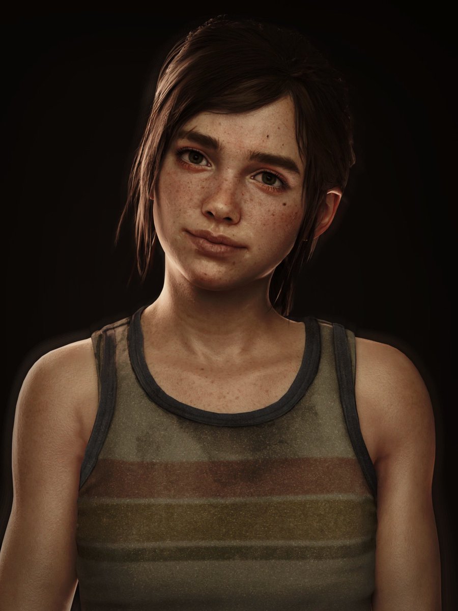 Ellie portrait in Blender made by me