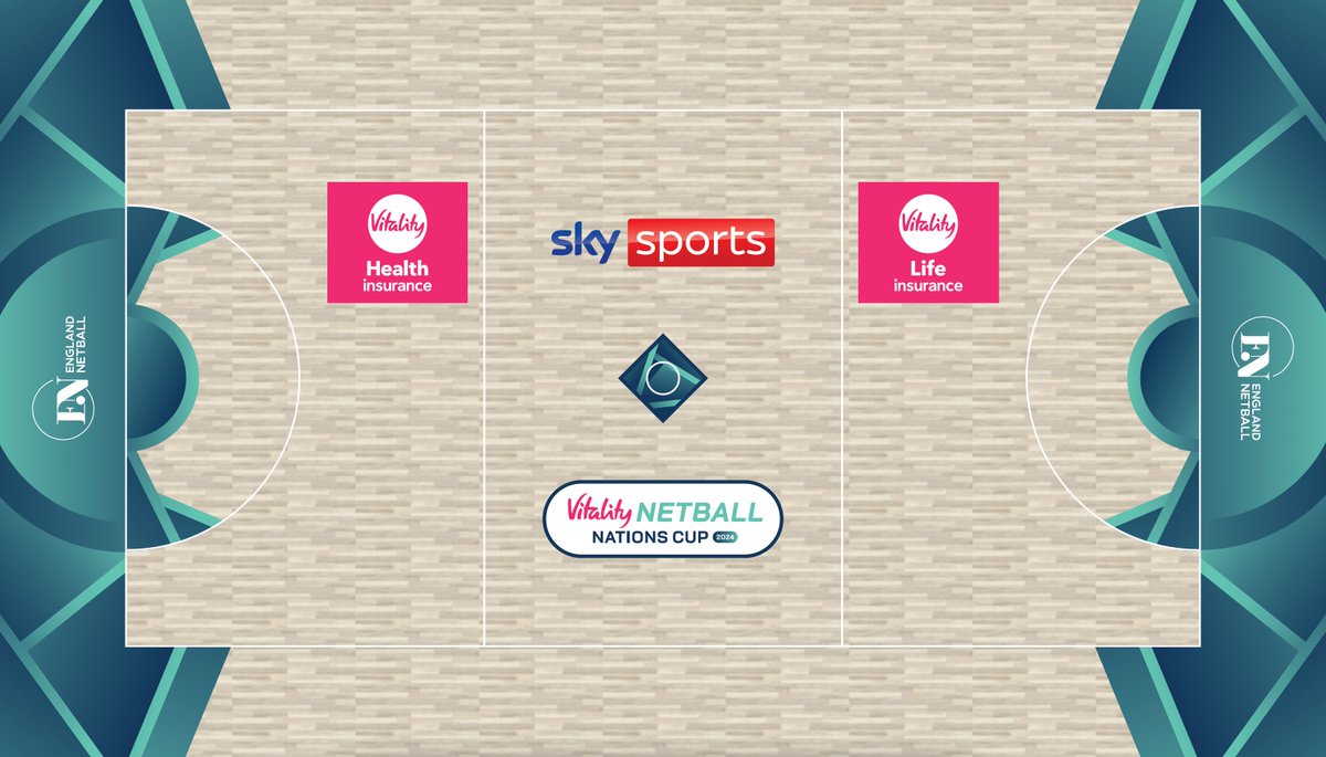 Birdington's tweet photo. Concept ⏩ reality!

International netball court count: 2⃣

#netball #branding https://t.co/OBff13Bedi