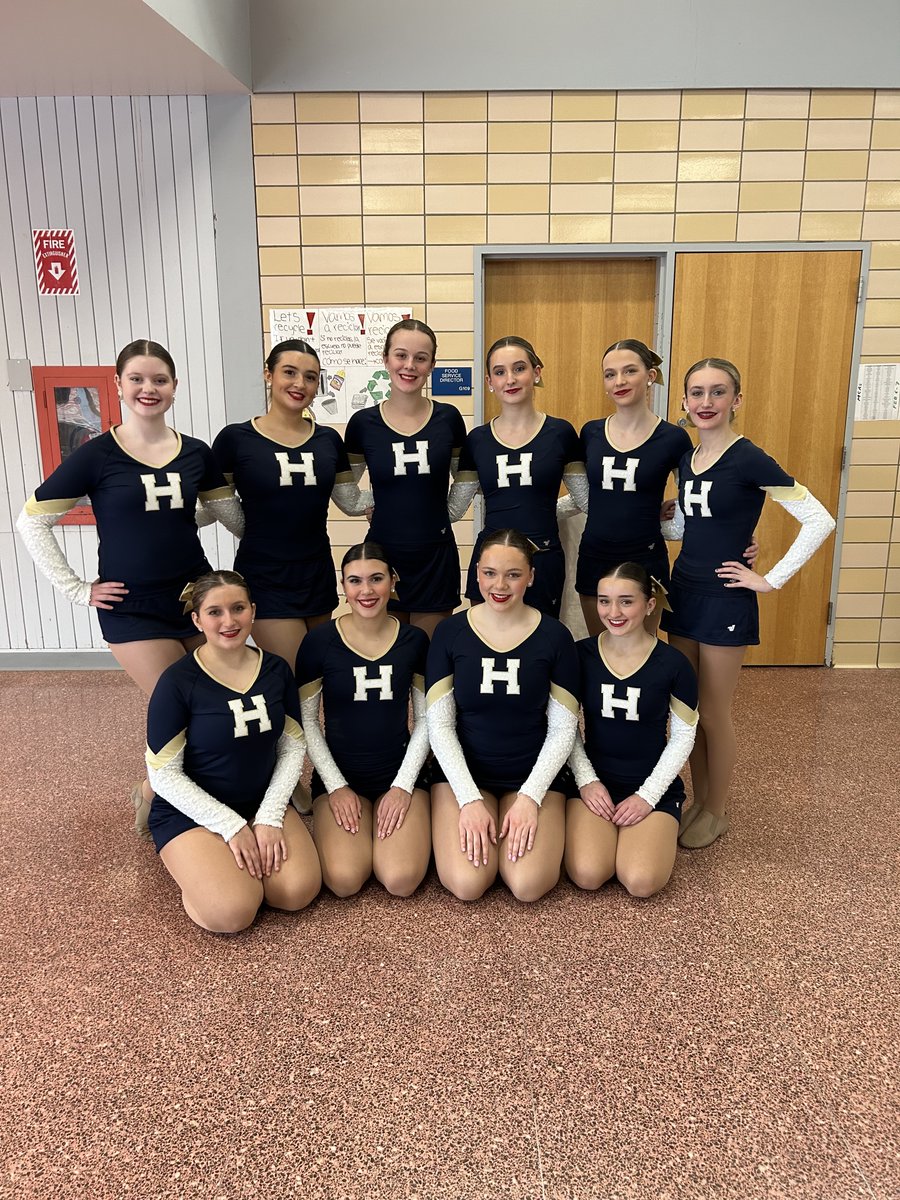 The Dance team caps off a busy weekend for our Hawks.

Congratulations to the team on a 3rd place finish at the Flyer Winter Invitational!