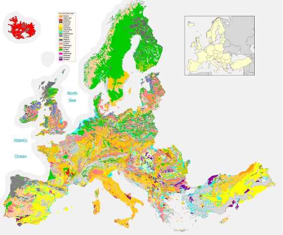 @CSandbatch I am saying that it has more to do with soil and basic settlement patterns than the form of government. Look at Poland on this map and you will see that the northern podzols (spodosols) and alfisols, not to mention the boggy histosols lower population density away from townsites