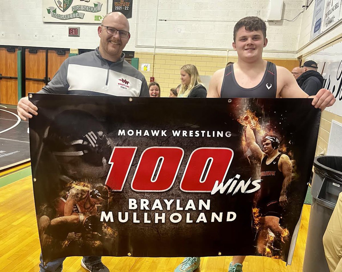 Congratulations Braylan on 100 wins!!