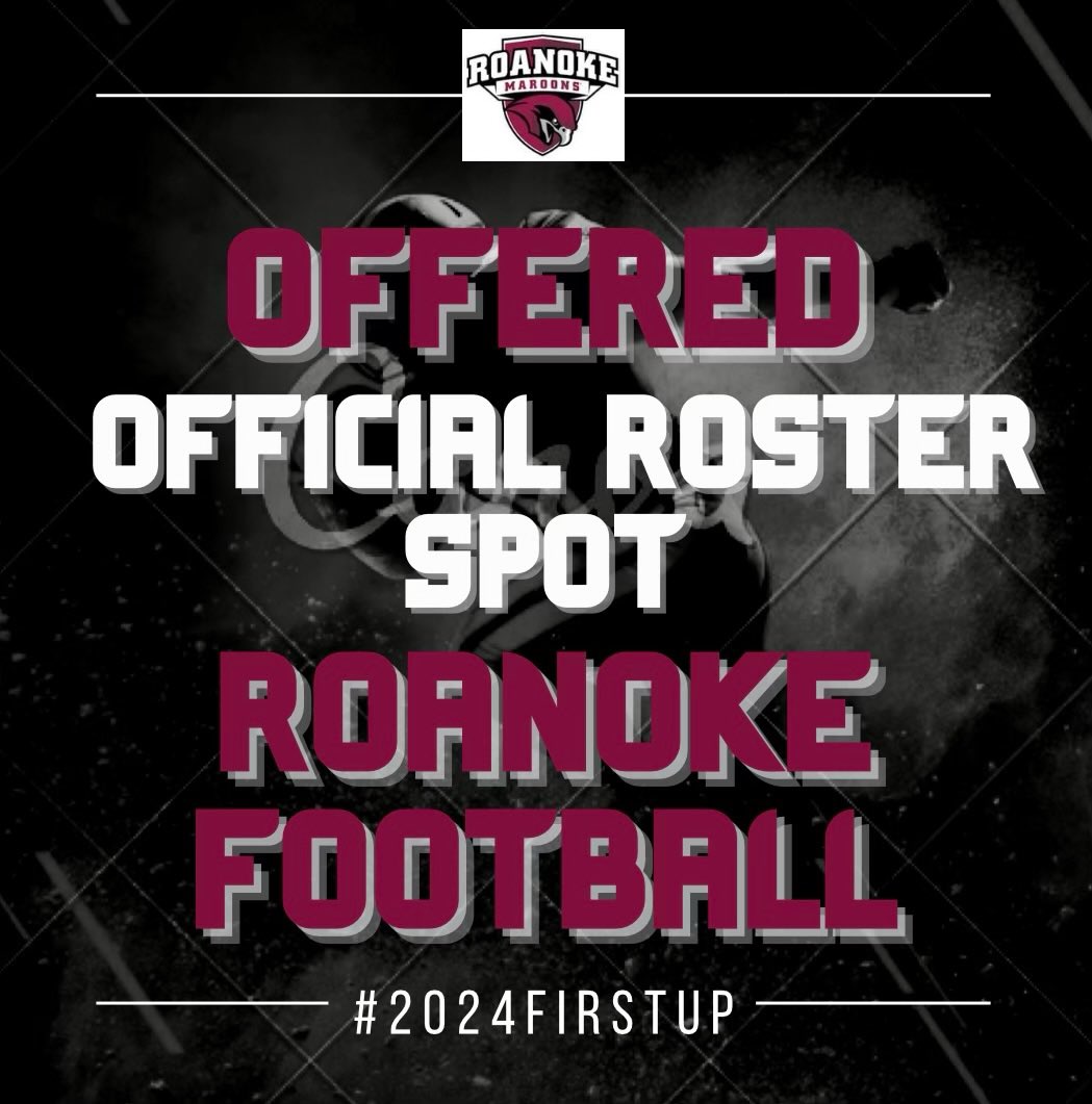 LFox_18's tweet photo. After a great visit I am blessed to receive an official offer to Roanoke College! @BryanStiney @Coach_Ferrick @RoanokeFB @CannonCougarsFB @_Coach_Martin_ https://t.co/MO90hVcpDn