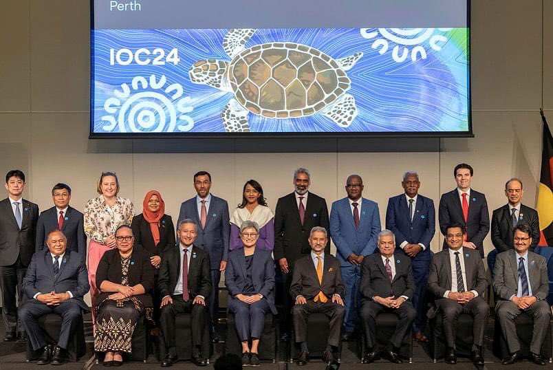 Minister Wong and Minister ‘Utoikamanu met at the Indian Ocean Conference to discuss a vision for our region that is peaceful, stable and prosperous.