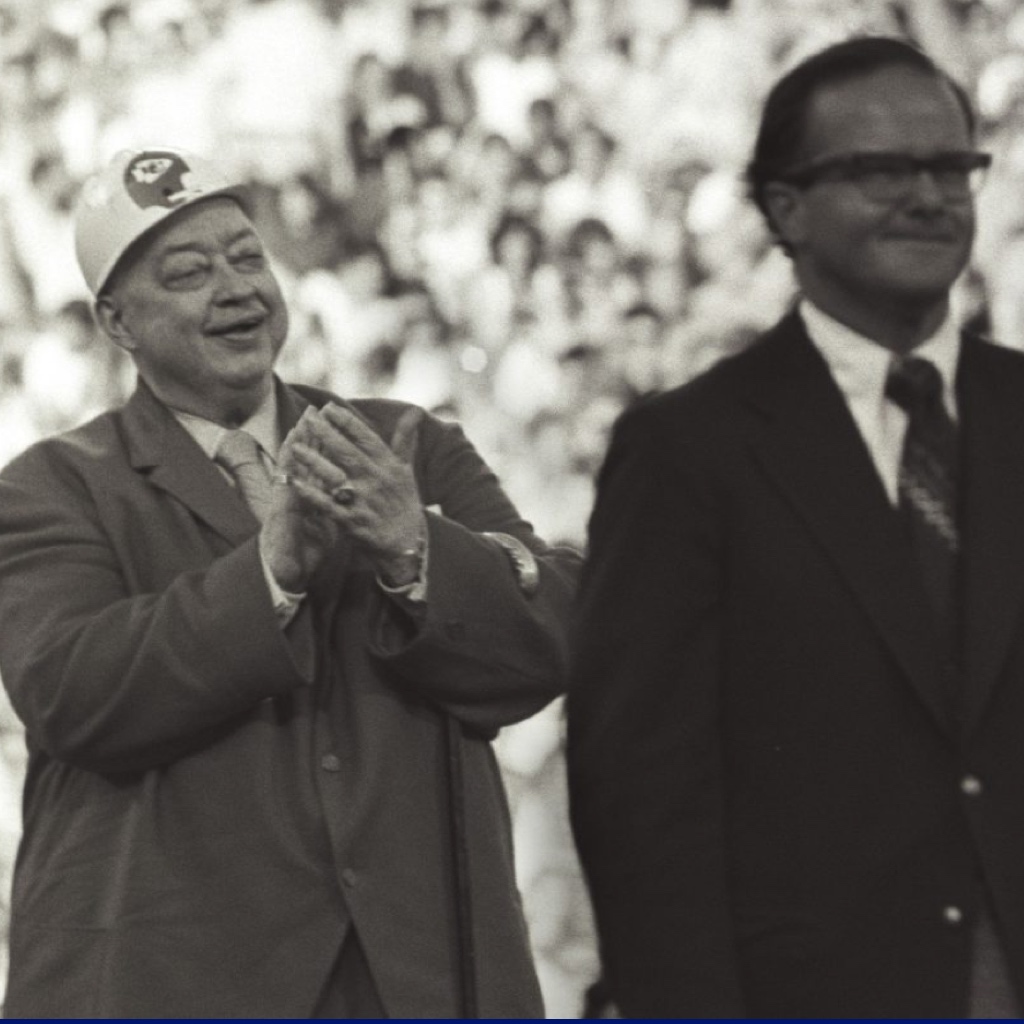FUMAAthletics's tweet photo. Lamar Hunt named his team the Kansas City Chiefs in honor of H. Roe “The Chief” Bartle, the former Fork Union Military Academy cadet from 1916-1920 who graduated as Battalion Commander in 1920, and later became Mayor of Kansas City.

#forkunion #superbowl #kansascitychiefs https://t.co/bGRdceil1H