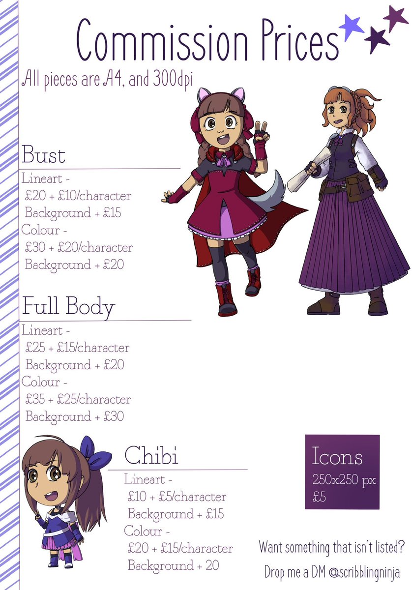 Hey, I haven’t done art work in a while. Commission me?