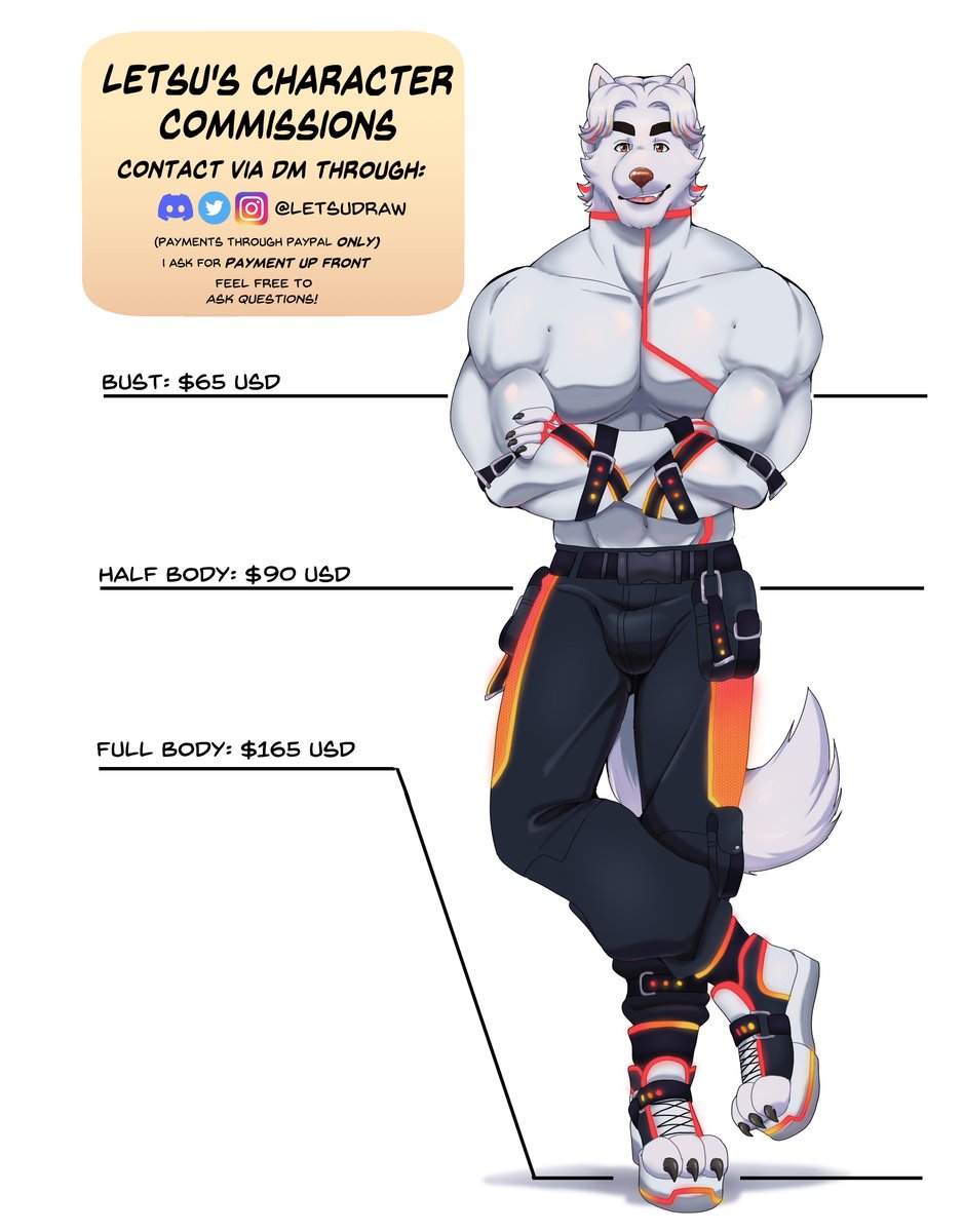 (rep0sted) new and improved character comm sheet If you have any questions feel free to reach out :9