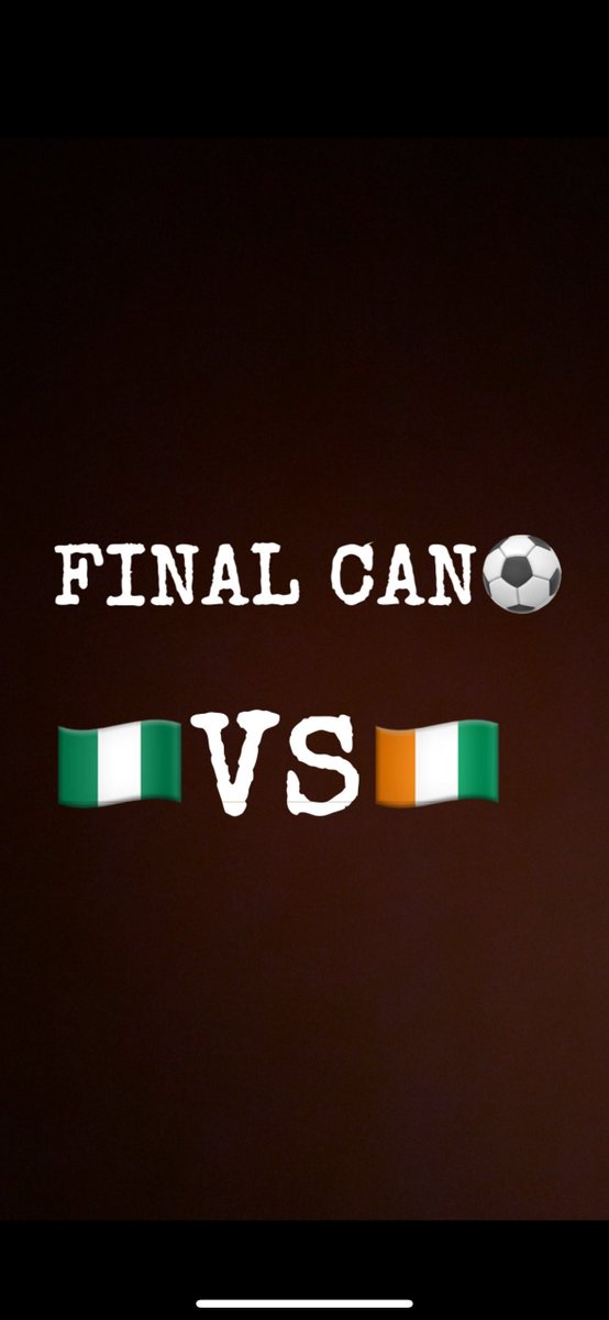 Matchs can  LE MATCHS ET DIFFUSER DANS LE LIENS EN BIO BONNE QUALITÉ DEMANDE À REJOINDRE   NIGERIA-COTE D’IVOIRE 🇳🇬📷#can #diffusion #directe