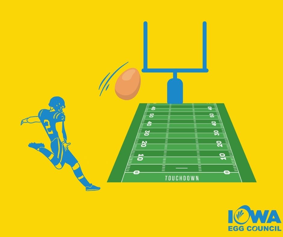 IowaEggCouncil's tweet photo. Who is excited for the Super Bowl?! and whose making deviled eggs? #iowaegg #egg #deviled-eggs https://t.co/vN26sjiEXb