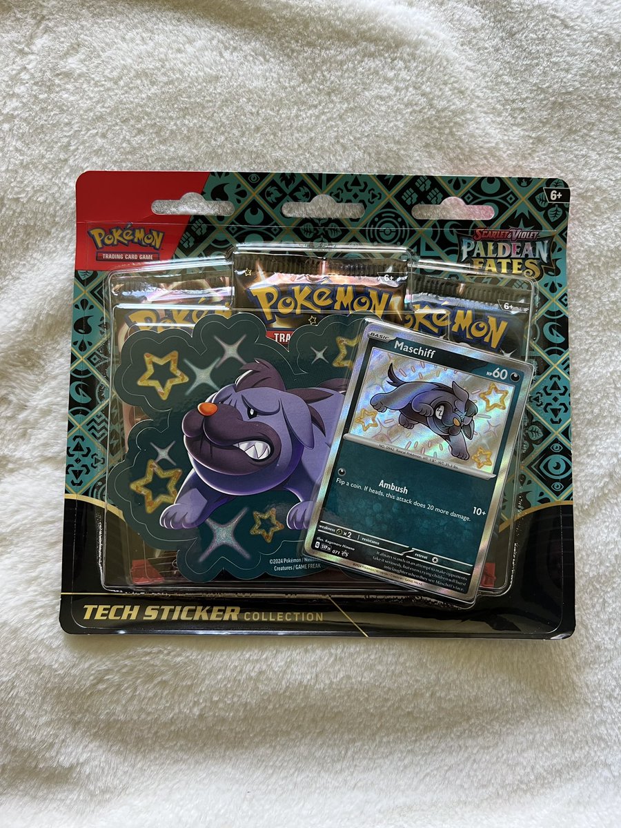 ✨🚀 GIVEAWAY!!! ✨🚀

To thank all of you for helping me reach 1,000 followers, I’m giving away a 3 pack of Paldean Fates booster packs! If you are NOT into the TCG, there is a “backup” prize which will be 3 paid researches in GO instead! I WILL be shipping worldwide so all of