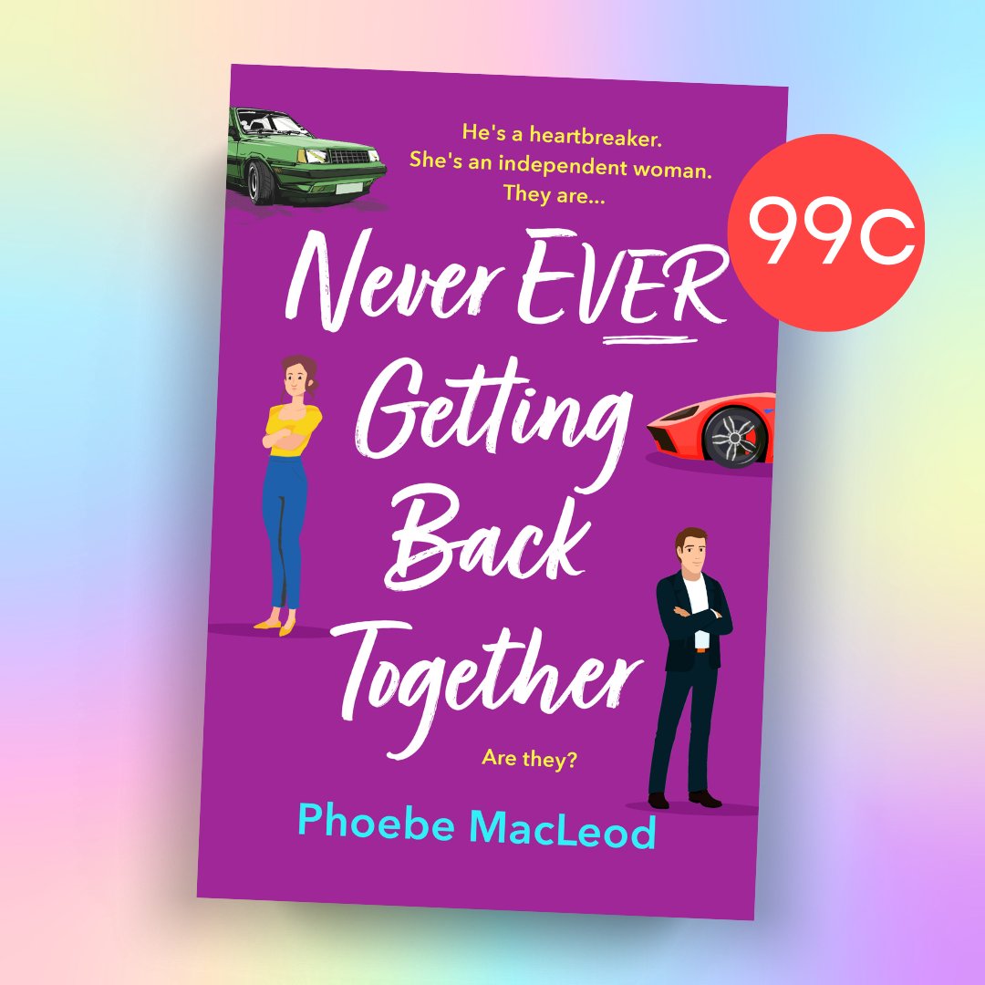 ⭐ ROMANCE DEAL ⭐ @macleod_phoebe's laugh-out-loud romantic comedy is the perfect February read ❤️ Just 99c today! Grab your 99c copy here: mybook.to/nevereverbacks…