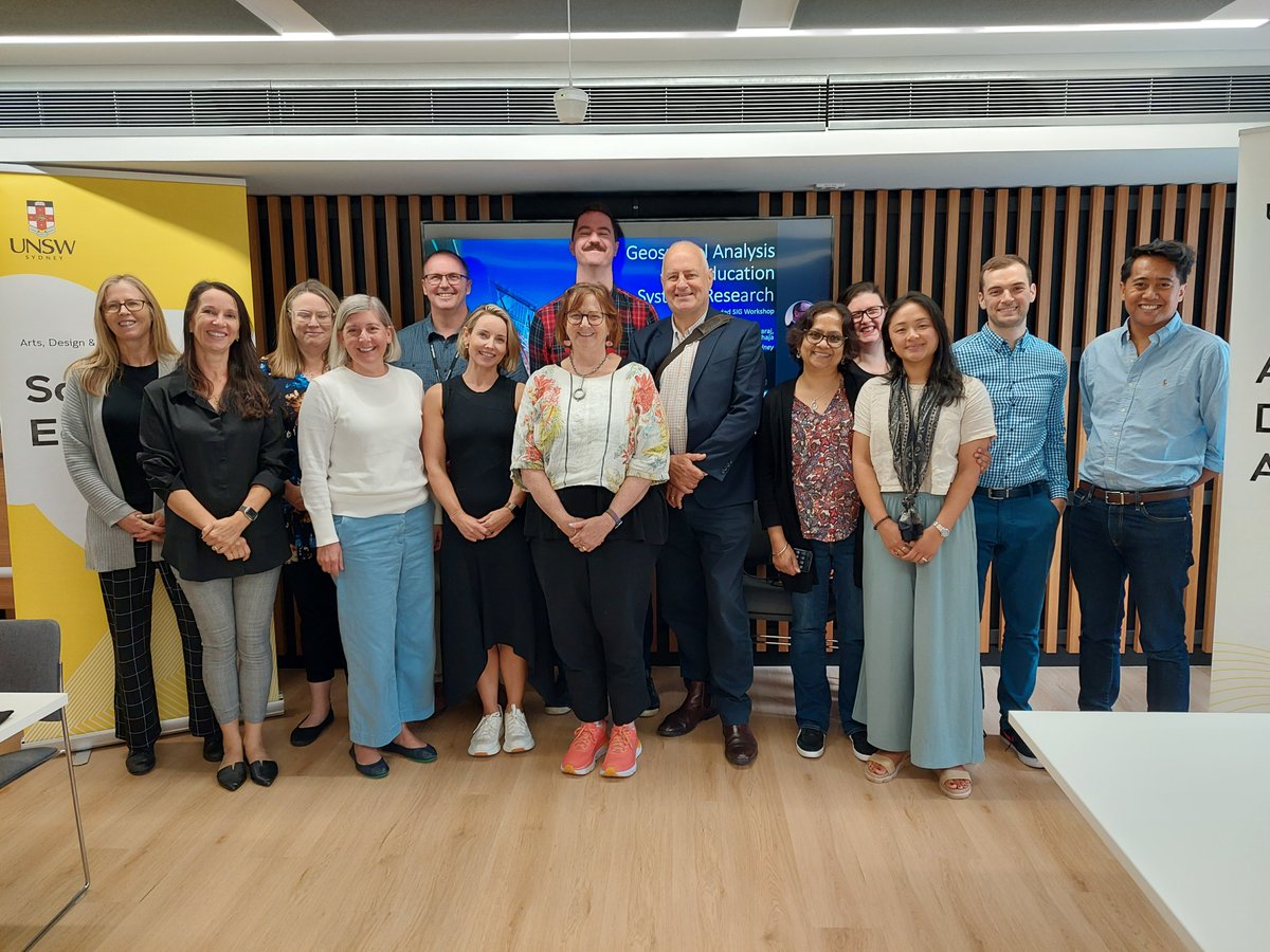 Great @AustAssocResEd SIG workshop last Fri on 'Geospatial analysis in education systems research'. The BUILDER project team presented our data infrastructure & explored possibilities for updating & extending the work to foster greater collaboration & research at scale @UNSWADA