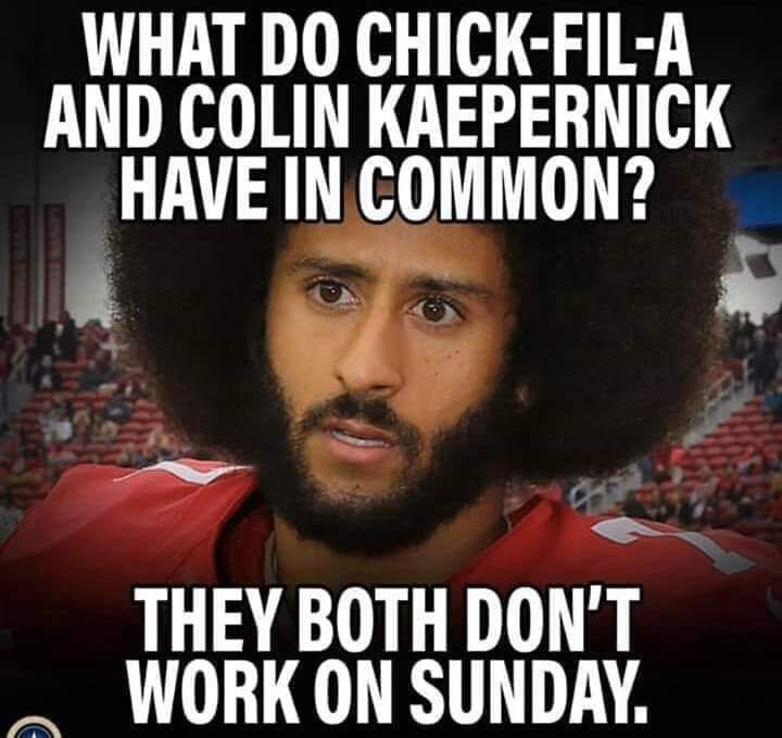 DontTreadOnUS's tweet photo. Ok everyone!  This is a challenge! 

Break out your best #KaperDICK memes in honor of the #StupidBowl, and its sponsor, the Anti American #NoFansLeft Corporation! https://t.co/hQre5KfqGZ