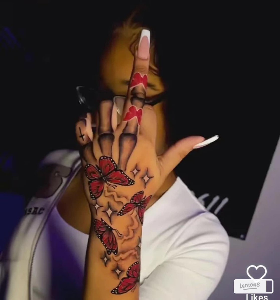 Cute Hand Tattoos That Shine for Black Women
