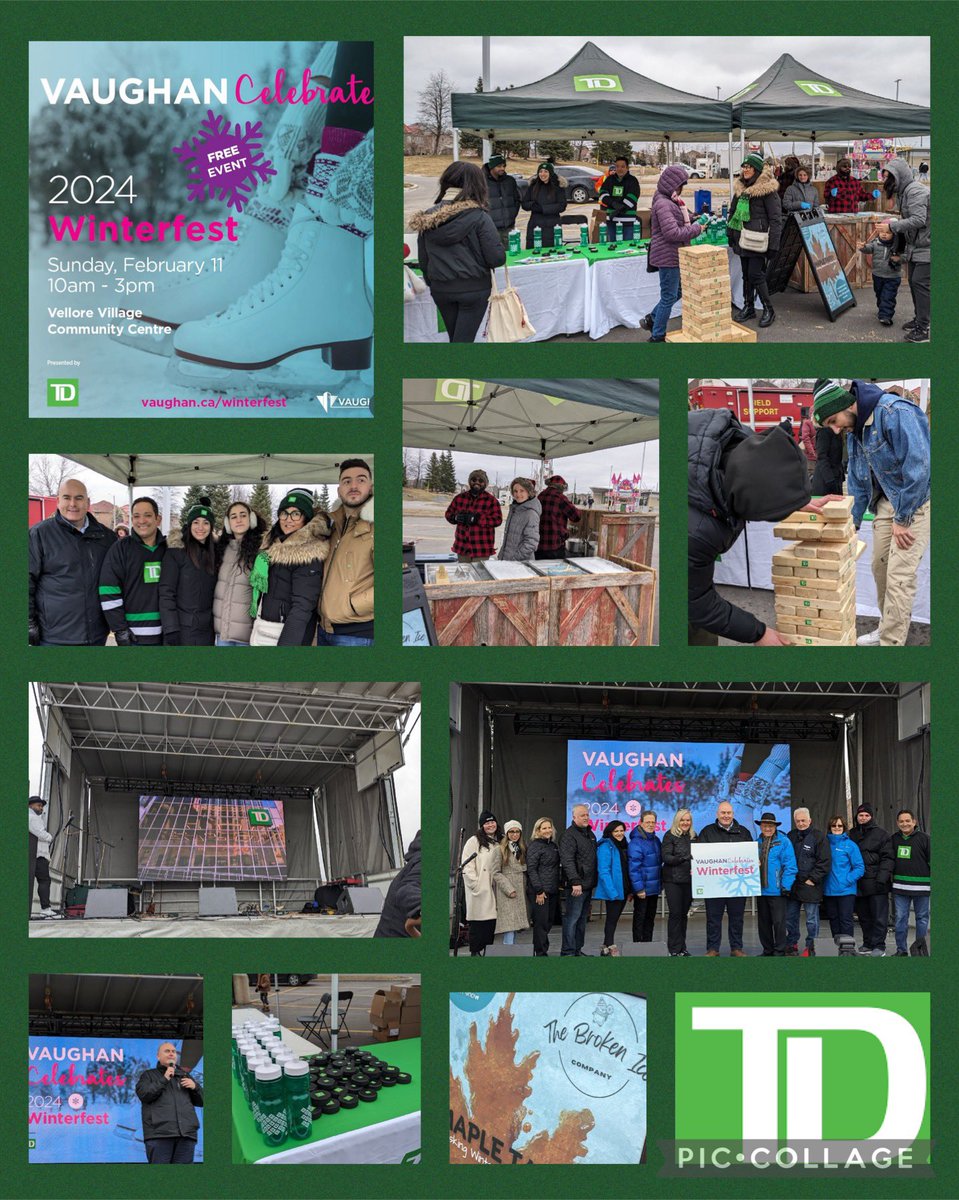 Vaughn Celebrates 2024! What an amazing event. I look forward to this event each year. This winterfest truly brings the community together. 💚❄️