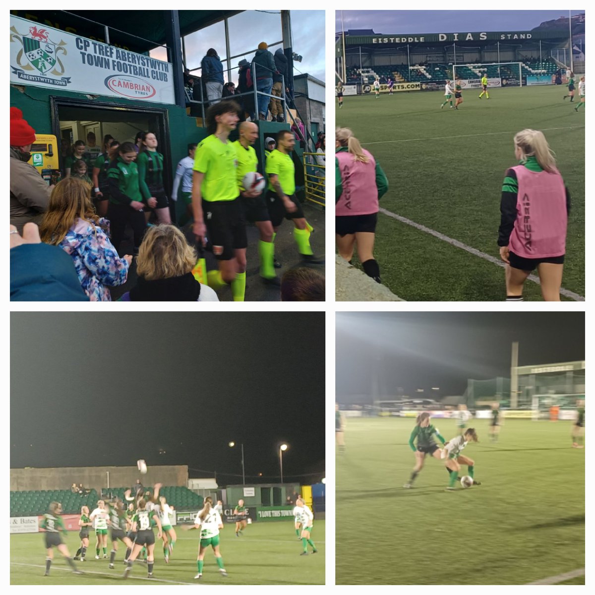 92.Goedlen y parc ar gyfer gêm holl bwysig yn y #GeneroAdranPremier @AdranLeagues .A Llongyfarchiadau enfawr i pawb yn y clwb @AberTownWomen am cipio'r safle olaf y 4 uchaf,performiad gwych gan y tîm cyfan @AberTownWomen 3 @tnsfcwomen 3. Att 240 #groundhopping @HoppersGuide