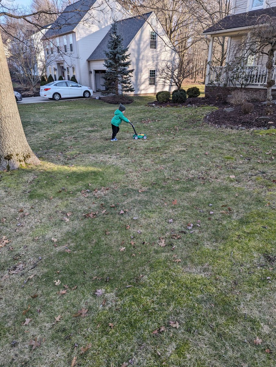 irgallagher's tweet image. I tried telling him it's too soon. I tried telling him he didn't want to be that guy in the neighborhood.. I tried... #falsespring @Amanda_GT_ME