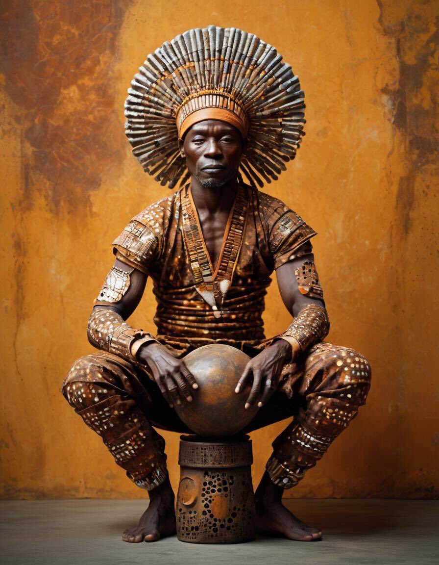 When the first sound came into being it was the sound of a drum a heartbeat and in that sound was woman,at the same time man came into being together their song reverberated through all time and space, the sound of the drum beats in all living things , happy Black history forever