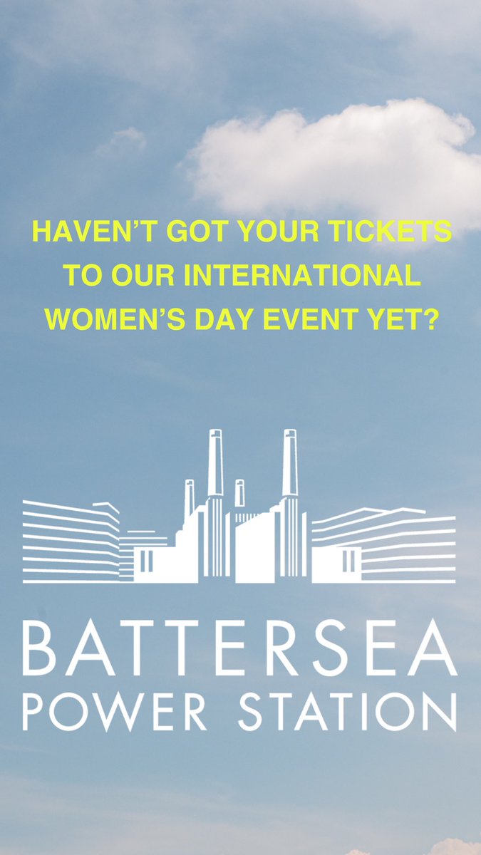 There’s still tickets available to our International Women’s Day event on the 20th Feb! Link here - eventbrite.com/e/811223450177…