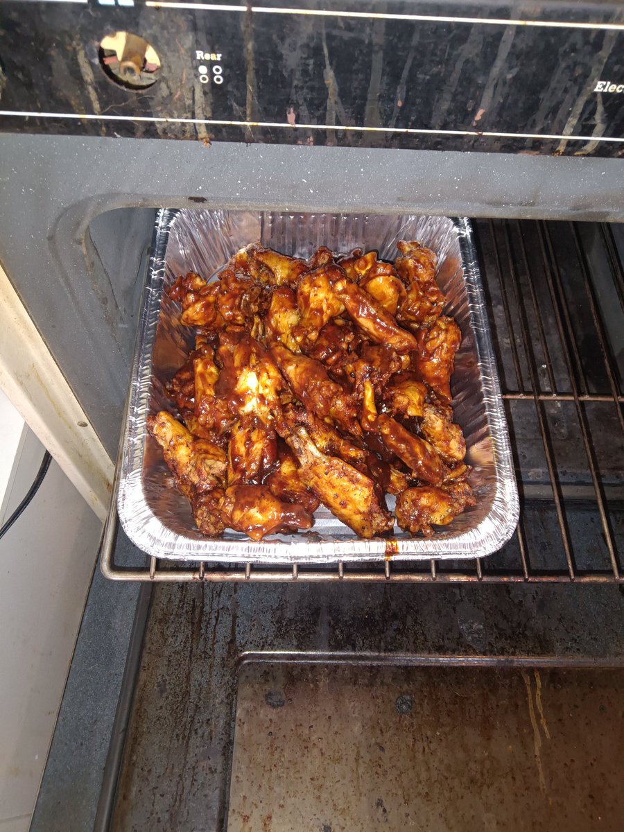 Wings done