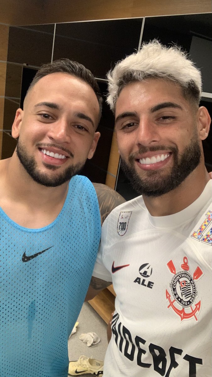 A selfie dos artilheiros da tarde! 😁🤳🏽⚽

#VaiCorinthians