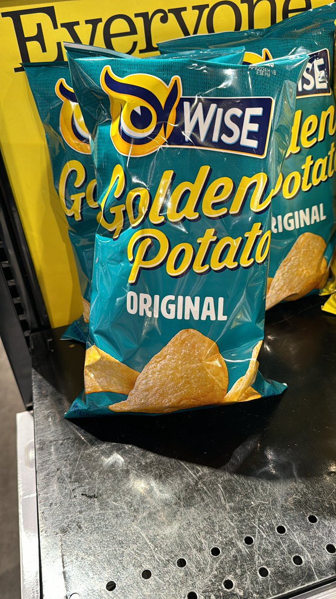 We’re all on the same page here, right?

Wise is the lowest rung of potato chip.