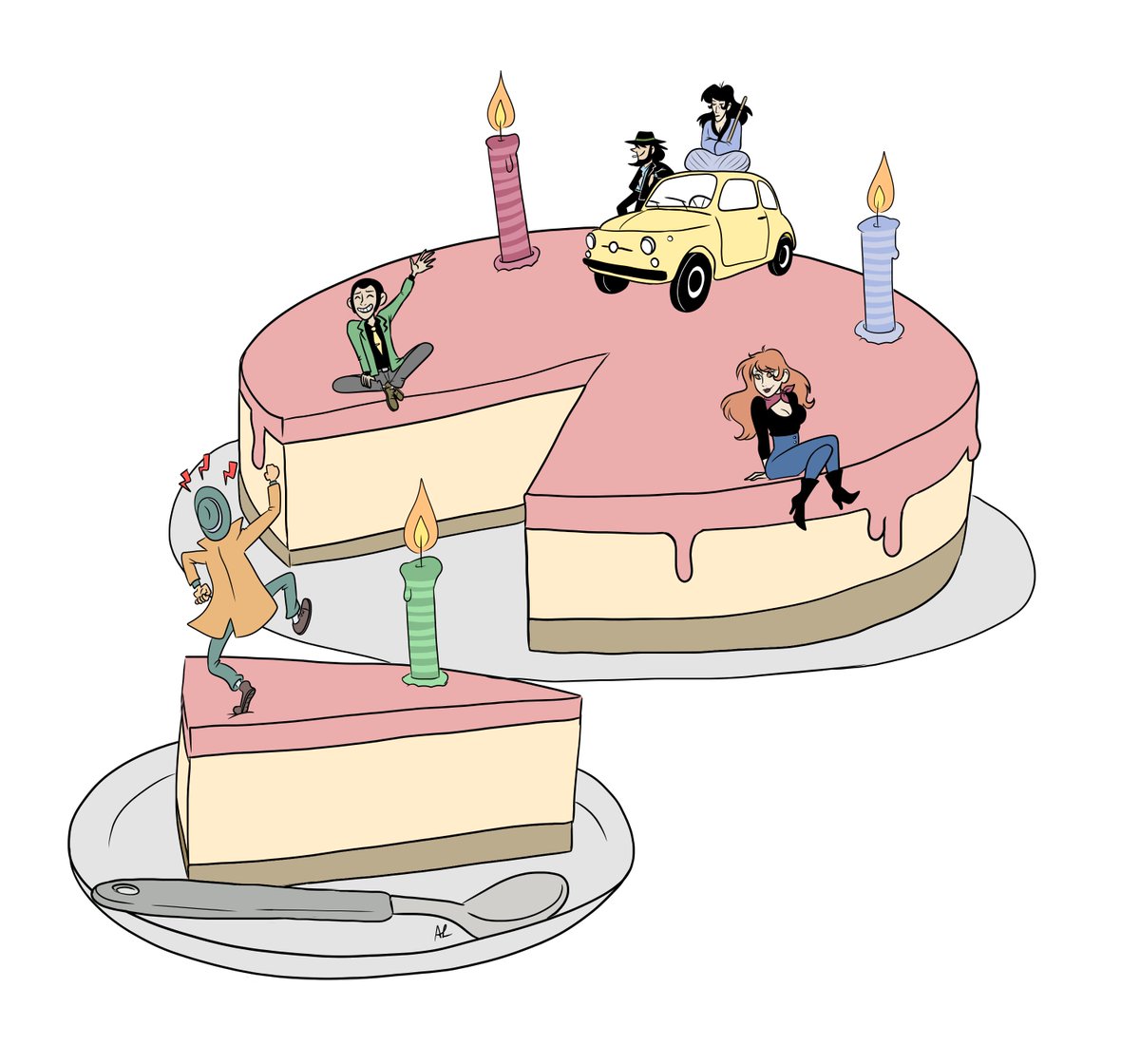 agudoodles's tweet photo. #lupinweek2024
Day 7: BIRTHDAY

One day late, but Happy (unofficial) Birthday to the greatest thief ever!!! https://t.co/Uccy4HmNo3