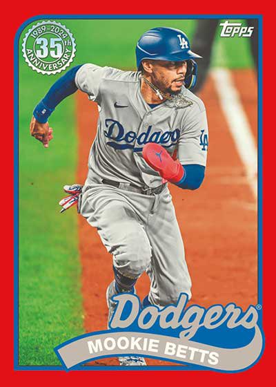 It’s Super Bowl Sunday, but baseball collectors are thinking about 2024 Topps Baseball releasing Wednesday. Check it out: bit.ly/3ujbA1D #mookiebetts