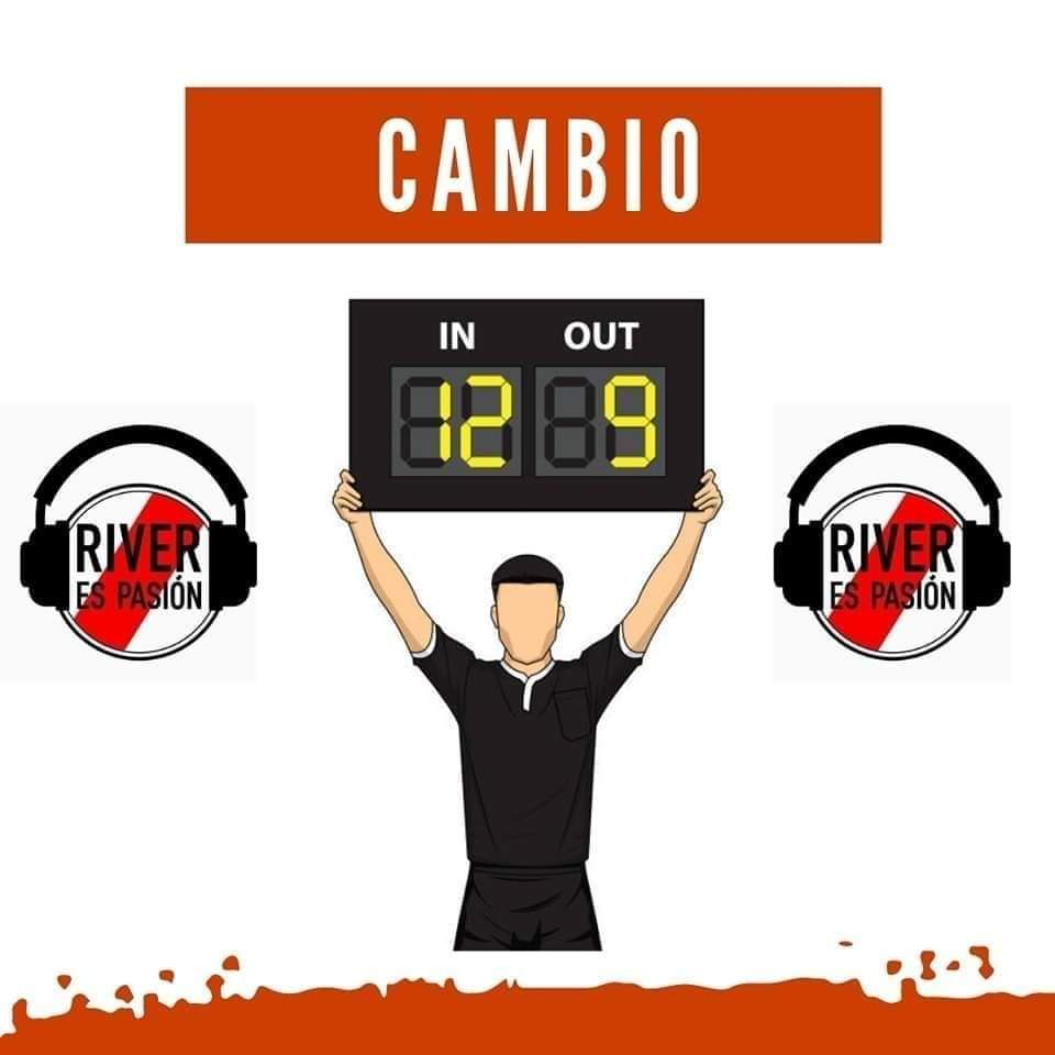 fmriverespasion's tweet photo. 🔄 𝗖𝗔𝗠𝗕𝗜𝗢 𝗘𝗡 𝗥𝗜𝗩𝗘𝗥

➡️  3- Ramiro Funes Mori
⬅️ 14- Leandro González Pirez

⏰ 17' ST Deportivo Riestra 0️⃣ - 3️⃣ #River https://t.co/17D9KjPw2f