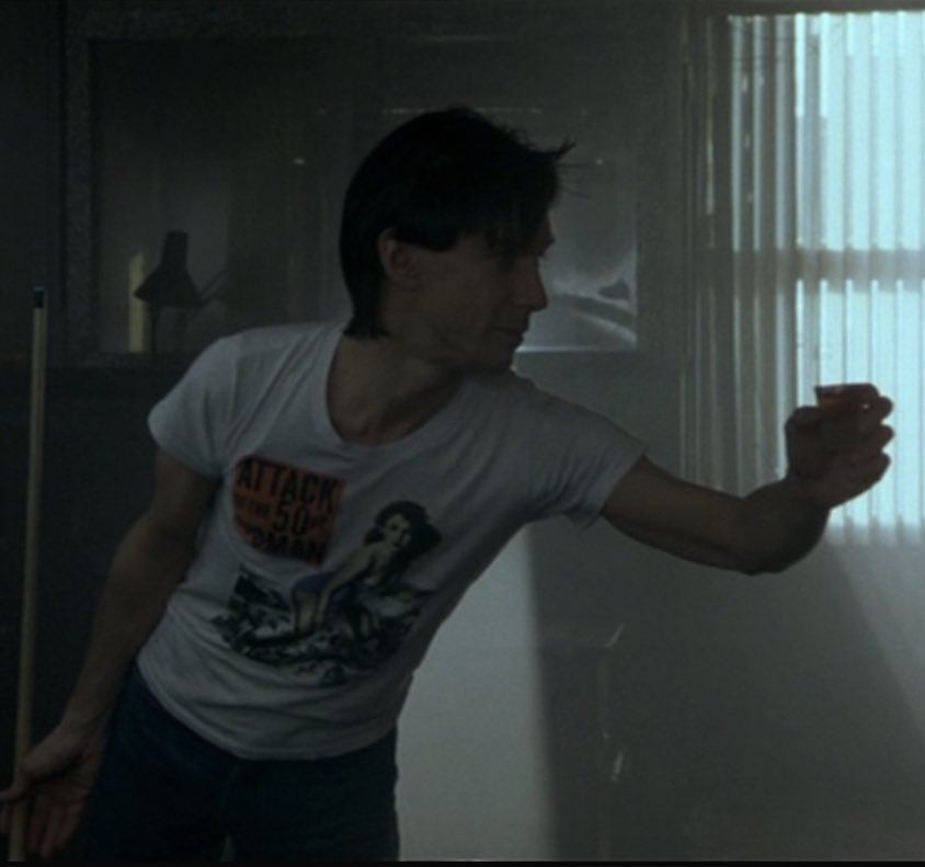 thejoekucharski's tweet photo. #Bales2024FilmChallenge
11 Feb: Character wears a white tee shirt
The Color of Money (1986)
The Attack of the 50ft Woman, no less
#WhiteTee #ColorOfMoney #TomCruise #pool #SuperBowlSunday https://t.co/Eoh3Twnesp